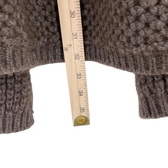 Vince Yak & Wool Brown Knit Cardigan - Picture 7 of 7